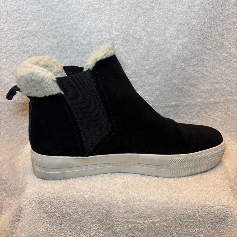 Women's Saks Fifth Avenue Justina Faux Fur Slip Ons, Size 9.5